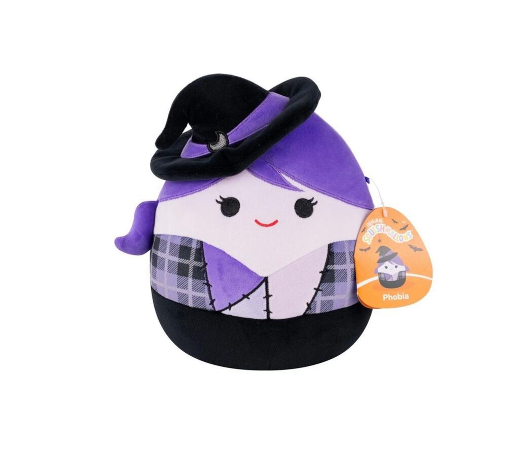 Squishmallows Purple Witch Phobia